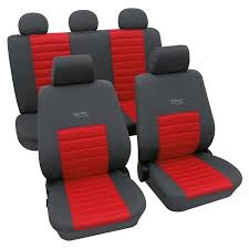 Sports Style Car Seat Covers Grey