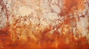 Vibrant Rust Stains A Visual Display Of