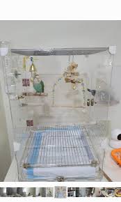 Acrylic Bird Cage Pet Supplies Homes