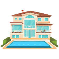 Home Luxury Pool Icon Essential