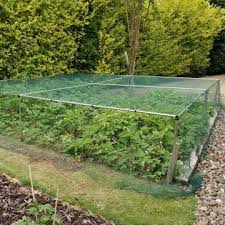 Green Bird Netting Garden Cages