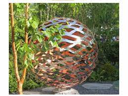 Statinless Steel Hollow Sphere Garden