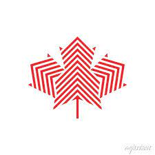 Canada Maple Leaf Logo Vector Icon