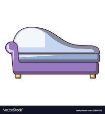 Fashioned Sofa Icon Cartoon Style