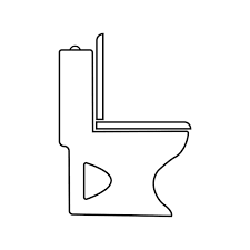 Premium Vector Toilet Seat Icon
