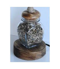 Creative Table Lamp Of A Glass Jar A