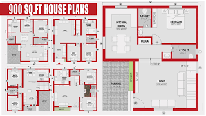 5 Unique House Plans Around 900 Square Feet