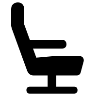 Airplane Seat Icons Free Svg Png