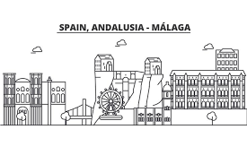 Spain Malaga Andalusia Architecture