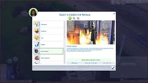 Secret Agent Career In The Sims 4