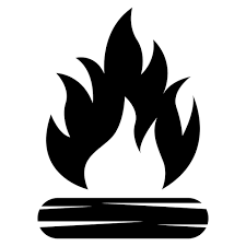 Bonfire Icon Logo Vectorilration