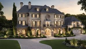 French Country House Front Design