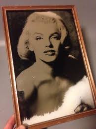 Vintage Marilyn Monroe Wall Mirror 70s