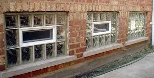 Vented Glass Block Window