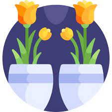 Flowers Detailed Flat Circular Flat Icon