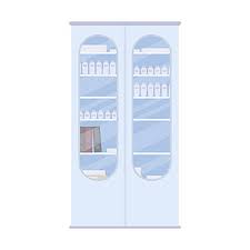 Gray Refrigerator Ilration Png