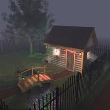 Ghostly Cabin 3d Model