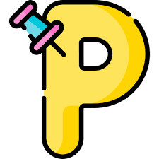 Letter P Special Lineal Color Icon