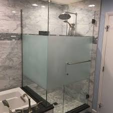 Frosted Glass Shower Doors