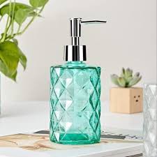 Manual Glass Soap Dispenser Bottle
