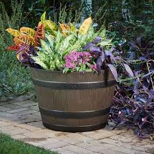 Whiskey Barrel Planter Barrel Planter