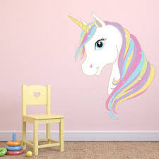 Unicorn Rainbow Sparkle Wall Sticker