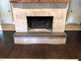 Fireplace Concrete In Disguise