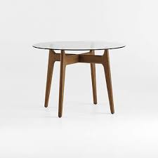 Tate 48 Round Dining Table With Glass