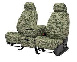 Caltrend Front Solid Bench Camo Seat