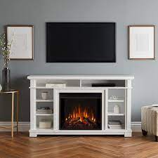 Real Flame Belford Electric Fireplace White