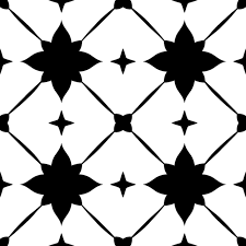 Traditional Tile Stencil Pattern