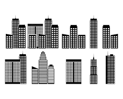 Skyscraper Icon Buildings Svg