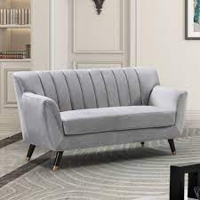 Mackenzie Velvet Corner Sofa Luxury