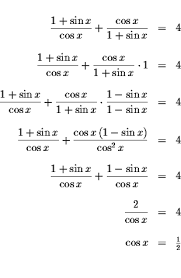 Solving Trigonometric Equations