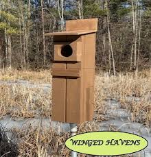 Wood Duck House Composite Roof Plan Diy