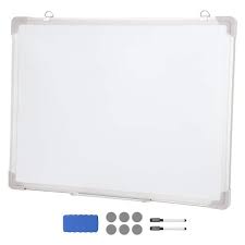 Vevor 24 X 18 In Magnetic Whiteboard Dry Erase Board For Wall With Aluminum Frame