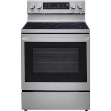 Lg 6 3 Cu Ft Electric Range With Instaview Stainless Steel