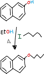 Preparation Of 2 Butoxynaphthalene