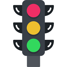 Traffic Light Generic Color Fill Icon