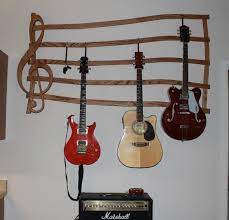 Multiple Guitar Hanger Wall Mount