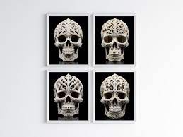 Y Skull Carvings