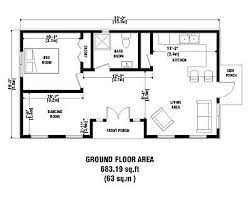 Custom 638 75 Sq Ft Tiny House Plan 1
