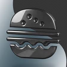 Beautifully Designed 3d Burger Icon