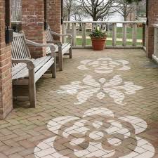 Concrete Patio Stencils For Painting