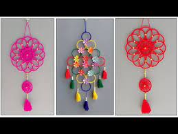 2 Wall Hanging Craft Ideas With Old