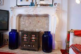 Buy Large Bristol Blue Glass Vase