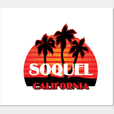 Soquel California City Sticker Icon