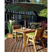 Two Seater Garden Table Chair Set