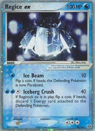 regice ex emerald pokemon