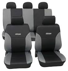 Grey Amp Black Classy Car Seat Cover